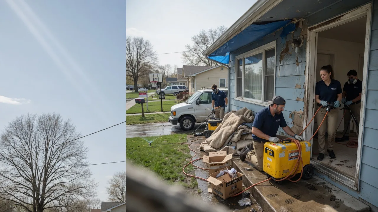 Basement Flood Cleanup in Fairview, OR near me